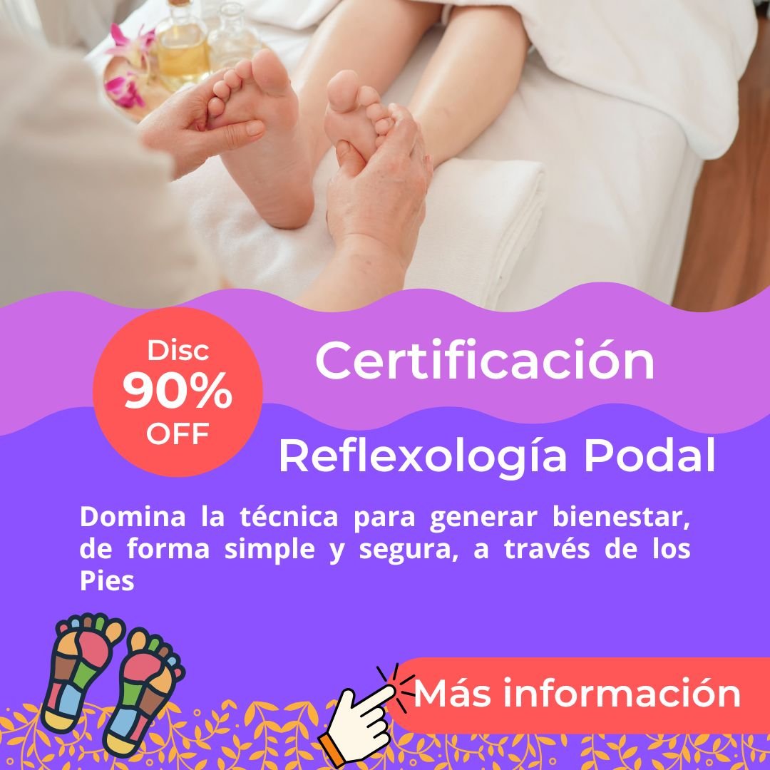 Certificación reflexología podal